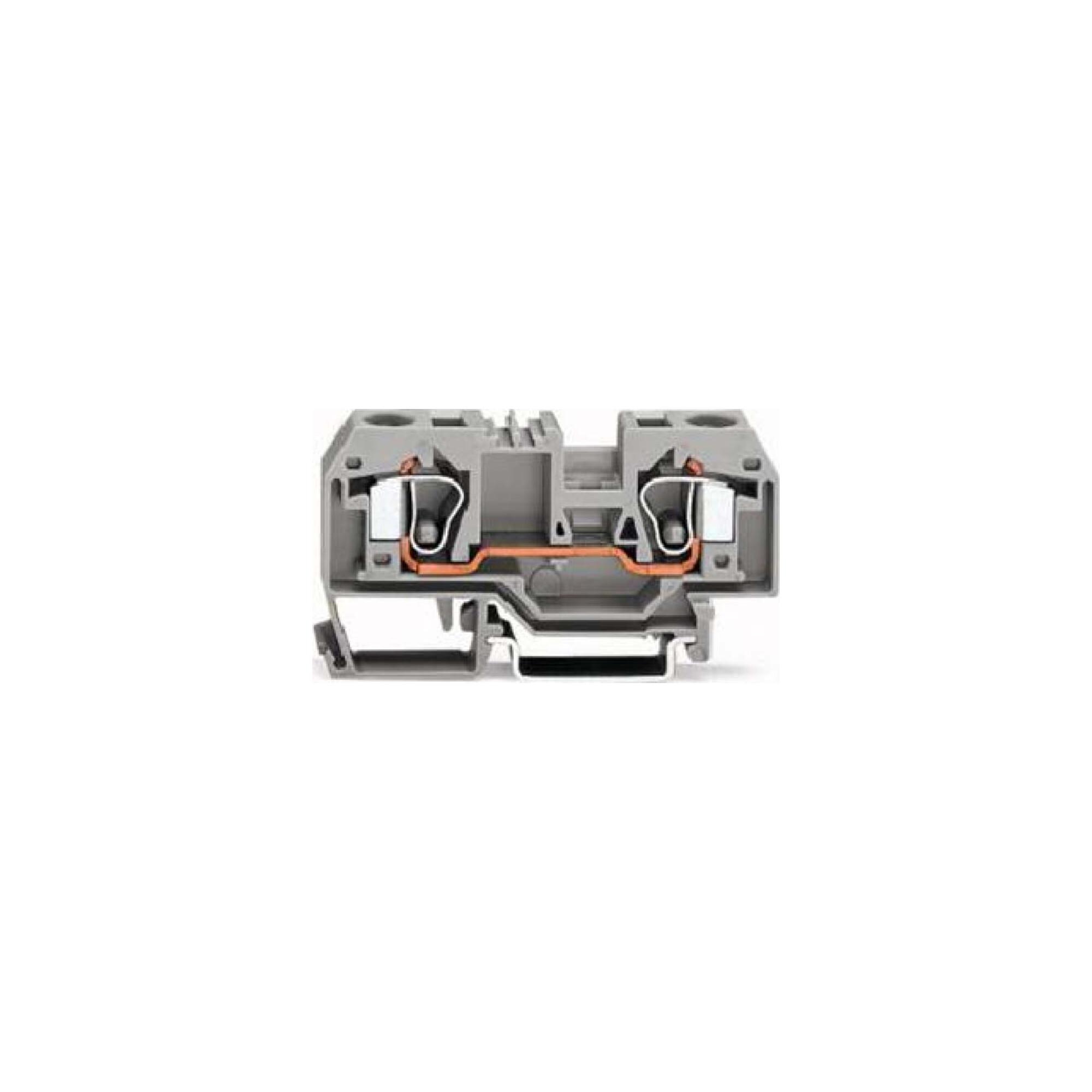 WAGO GmbH& Co. KG Durchgangsklemme 0,2-10mmq grau 284-901)
