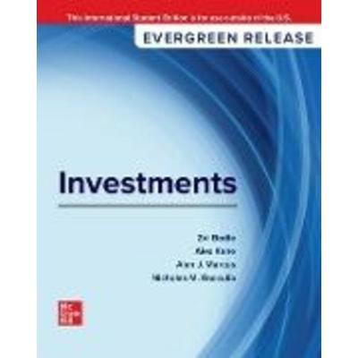 Investments: 2026 Release ISE, Taschenbuch von Zvi Bodie,Alex Kane,Alan Marcus, McGraw-Hill Education Ltd, 978-1-265-96703-1
