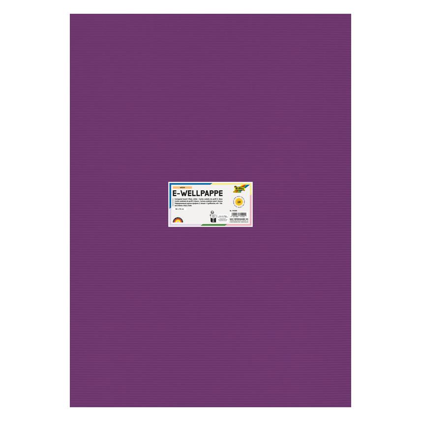 Magni Bastelwellpappe violett (1x) (35597908)