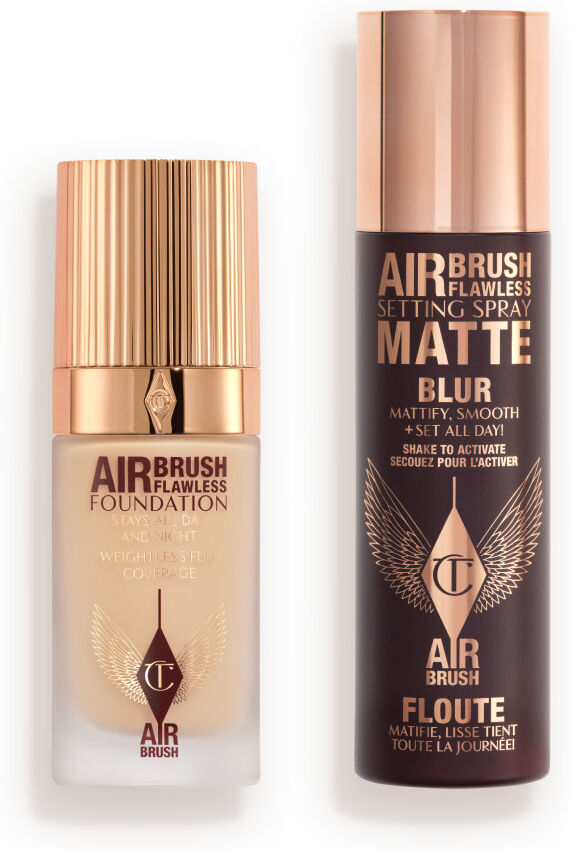 Airbrush Flawless Perfect, Mattify & Set Kit - Face Kit Charlotte Tilbury 3248 Airbrush Flawless Perfect, Mattify & Set Kit Size: