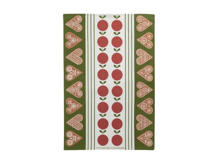 Almedahls Torchon Frukt och Kaka 47x70 cm Rouge-vert