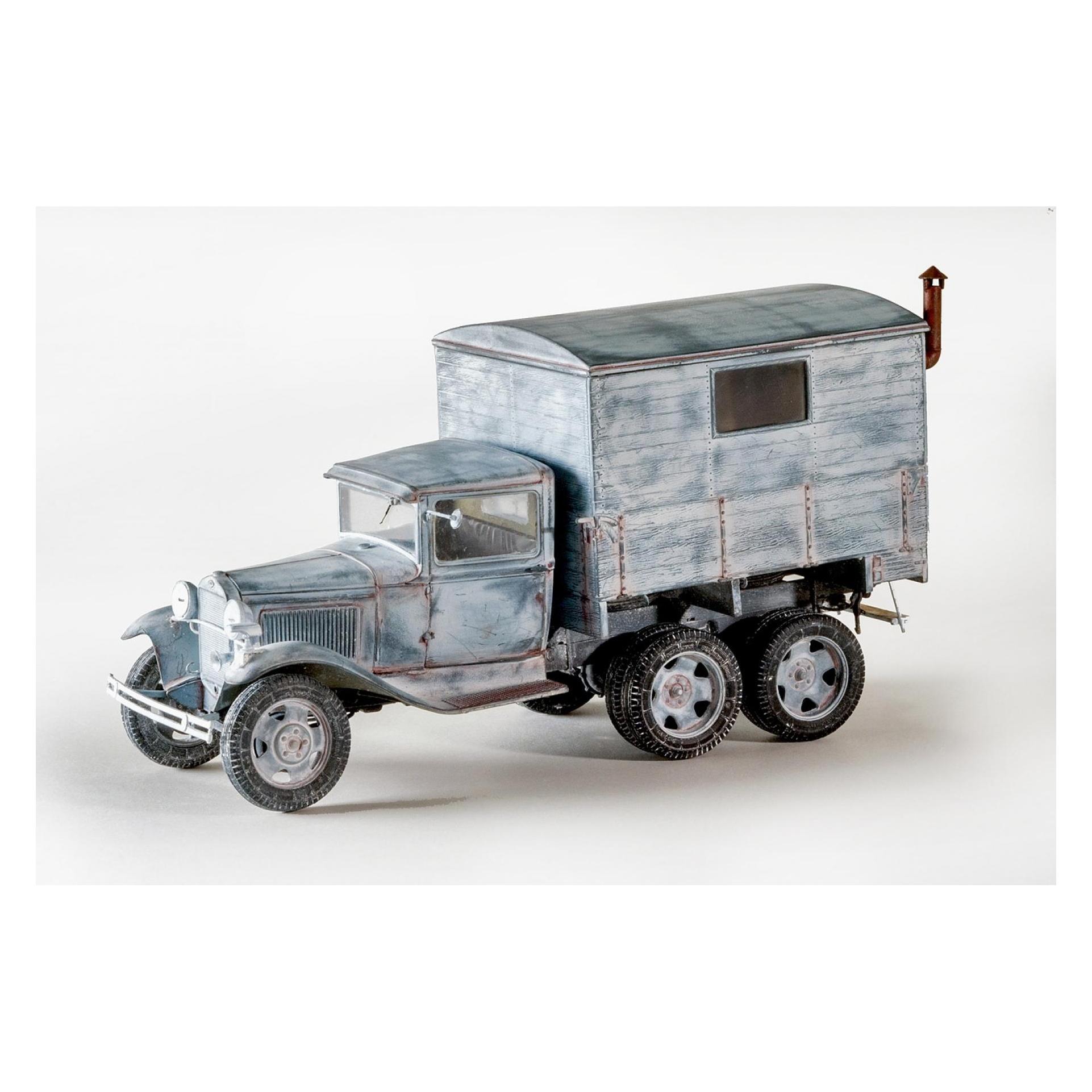 Mini art GAZ-AAA with Shelter (35183)