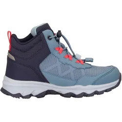 Trollkids, Unisex, Wanderschuhe, Trolltunga Hiker Mid XT (37), Blau, Pink