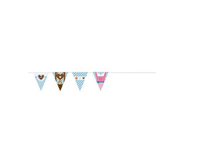 Amscan 9903351 Bunting Beieren, Veelkleurig