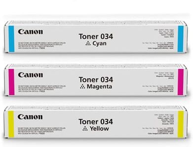 Canon 034 Pack 3 colores