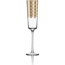 Goebel Sektgläser - 2er Set First Gold, Glas, Gold, 150 ml, 20001291, Weingläser, Gold