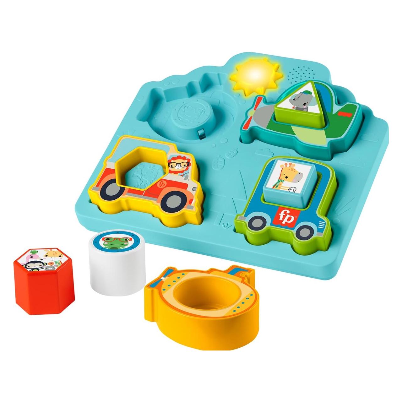 Fisher-Price Shapes & Sounds Vehicle Puzzle (HRP31)