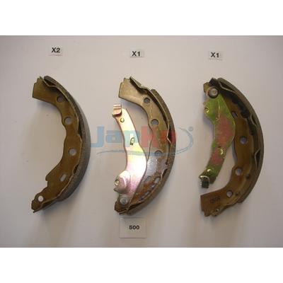 JAPKO Bremsbackensatz 55500 Hinterachse für MITSUBISHI