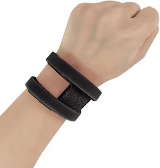 Inspire Picks Adjustable Sports Wrist Support Brace Lightweight TFCC Wrist Band For Fitness, Yoga & Everyday Use black