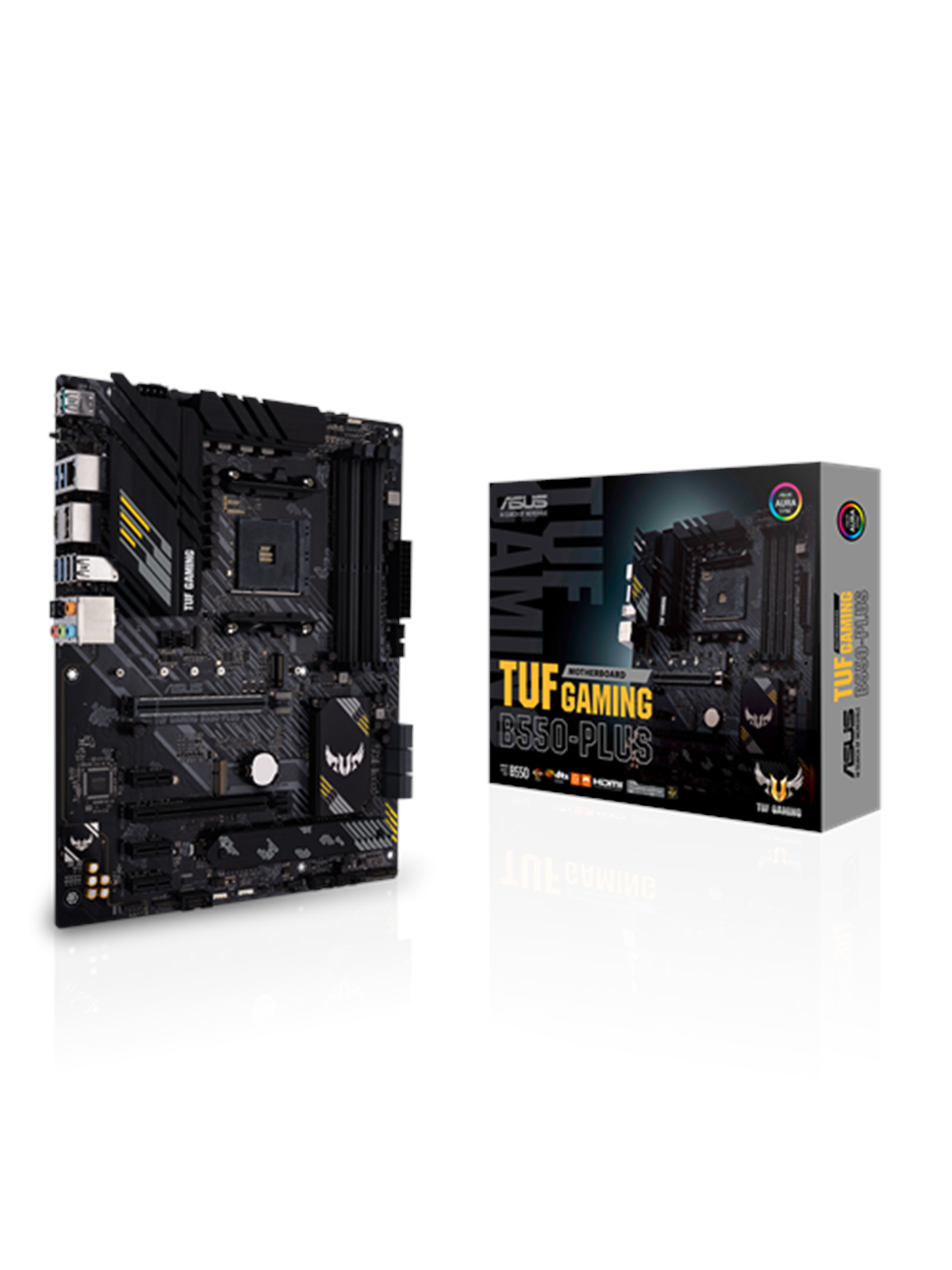 ASUS TUF GAMING B550-PLUS Mainboard - AMD B550 - AMD AM4 - DDR4 RAM - ATX