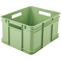 Keeeper - Aufbewahrungsbox 28L Grün 43x35x24 cm EURO-BOX - Kollektion Bruno ECO