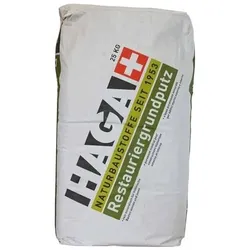HAGA Restaurier-Grundputz für Denkmalpflege - 20 kg Sack - MHD...