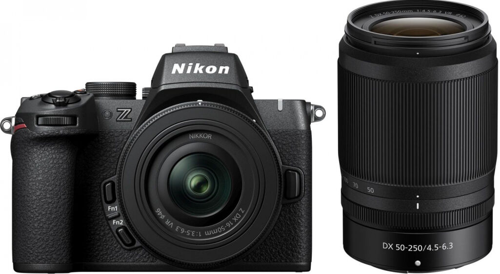 Nikon Z50II + 16-50mm f3,5-6,3 + 50-250mm f4,5-6,3