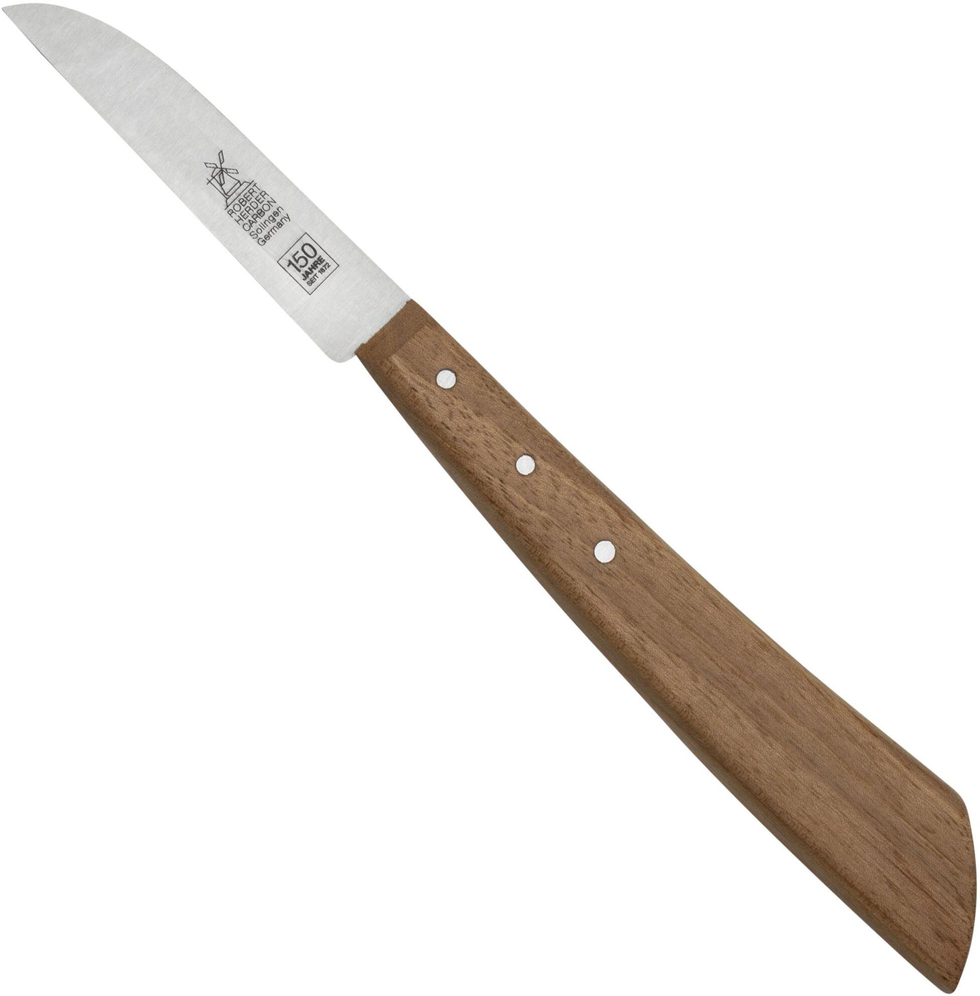 Nóż do obierania Robert Herder 150th Anniversary Edition, nóż 'mill', stal węglowa, 6,5 cm