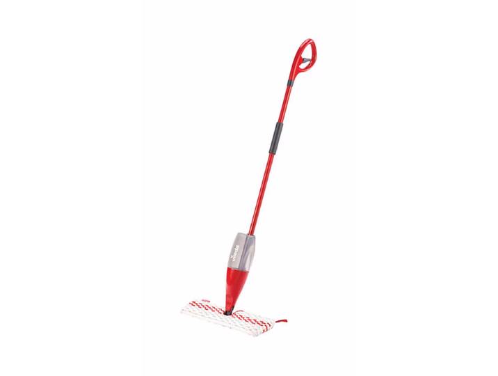 Vileda 1, 2 Spray Max Flachwischer – Bodenwischer/Wischmopp – rot