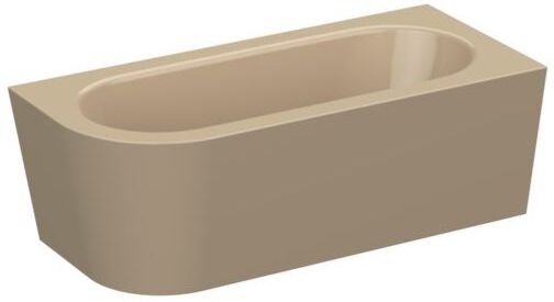 Bette BetteStarlet V Silhouette Badewanne 6680-003CELVK bahama beige, 165x75x42cm, mit Schürze