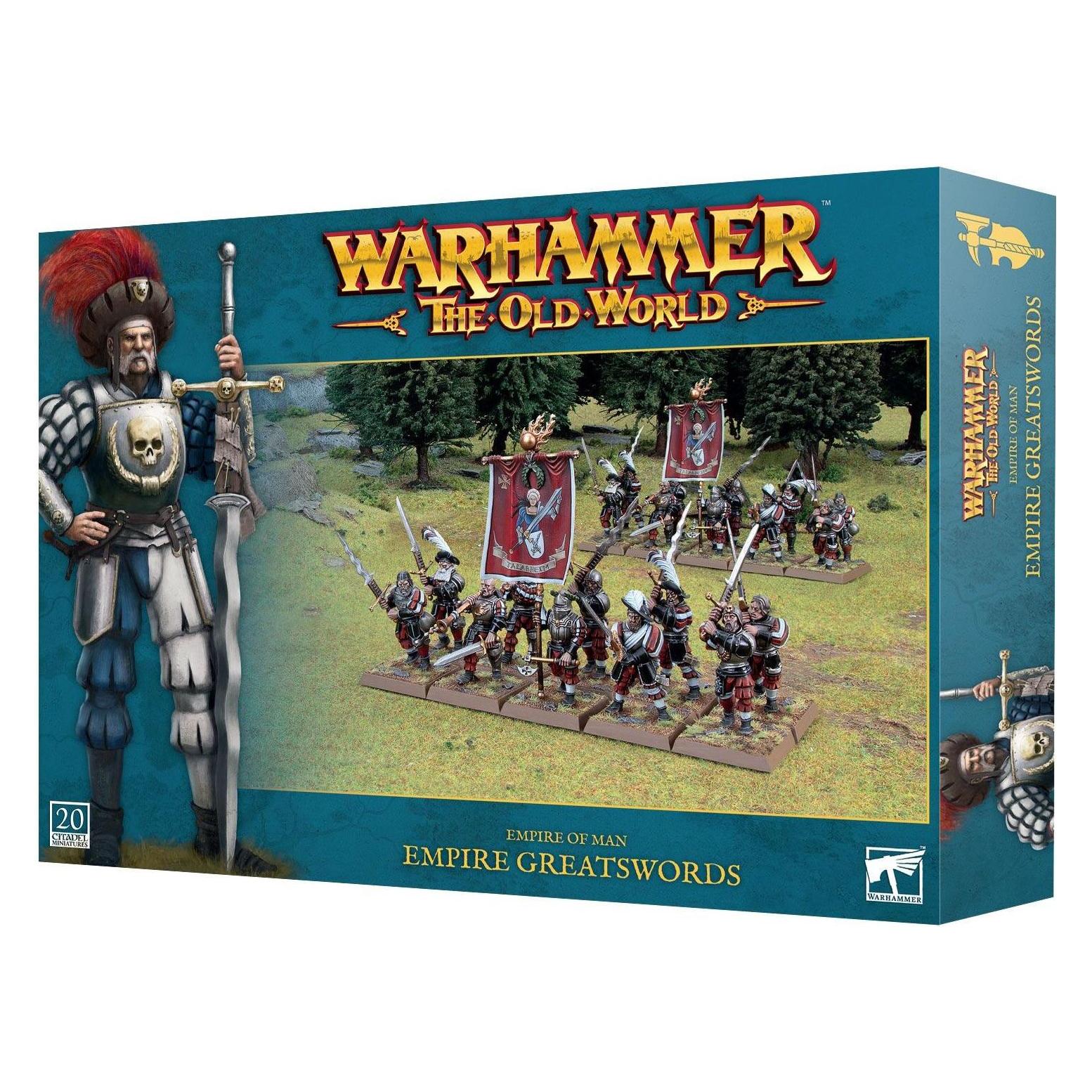 Games Workshop Warhammer ToW - Empire de L'Homme : Joueurs d'Épée de l'Empire (Kunststoff) (06-112)