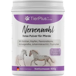 TierPlus Nervenwohl Relax Pulver für Pferde zur Entspannung und Beruhigung