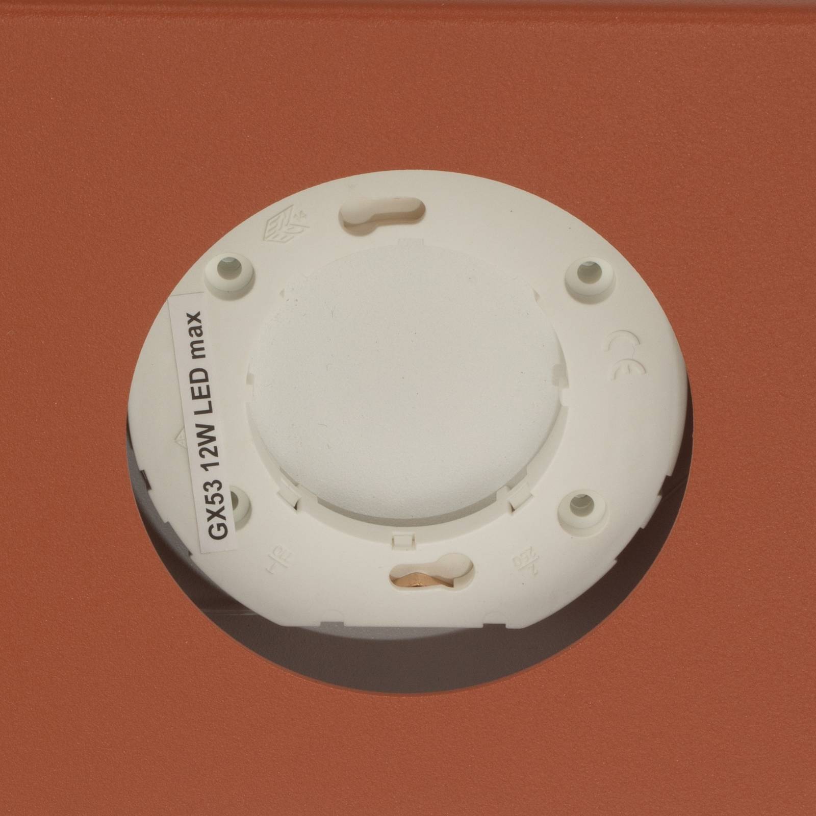 Deckenlampe Hero SIGMA, dimmbar, rot, für Flurbereich, Metall, Modern, Deckenlampe