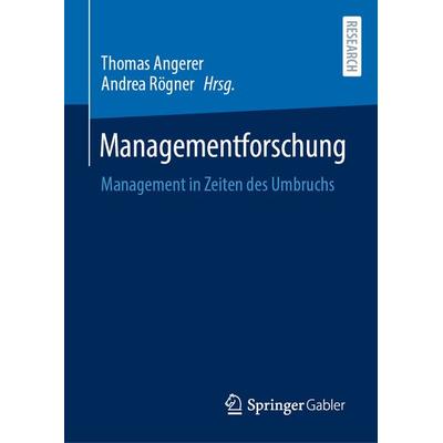 Managementforschung, Gebundene Ausgabe von , Springer Fachmedien Wiesbaden GmbH, 978-3-658-38820-1