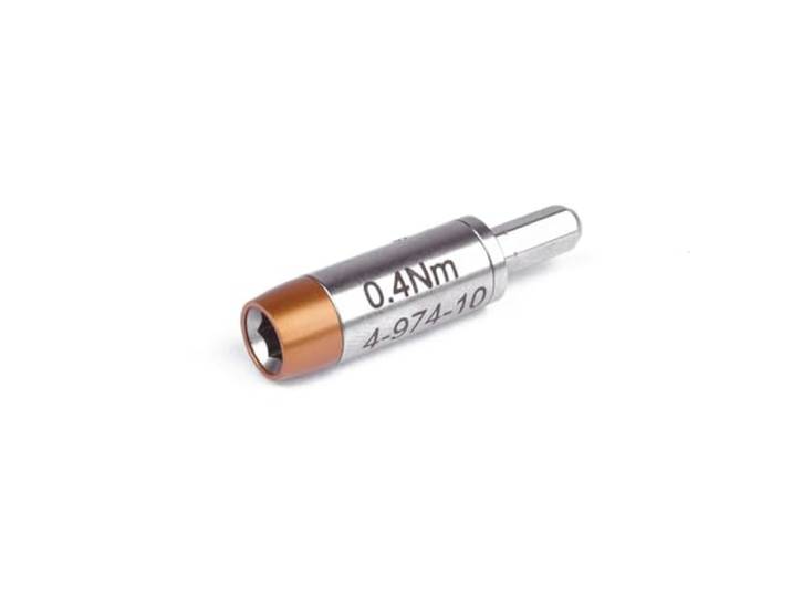 BERNSTEIN TORQUEline draaimomentadapter 0,4 Nm voor C4 bits (4 mm zeskant) Spangereedschap voor bits en bevestigingsgereedschap gelegeerd staal nauwkeurig voor min. 20.000 klikken