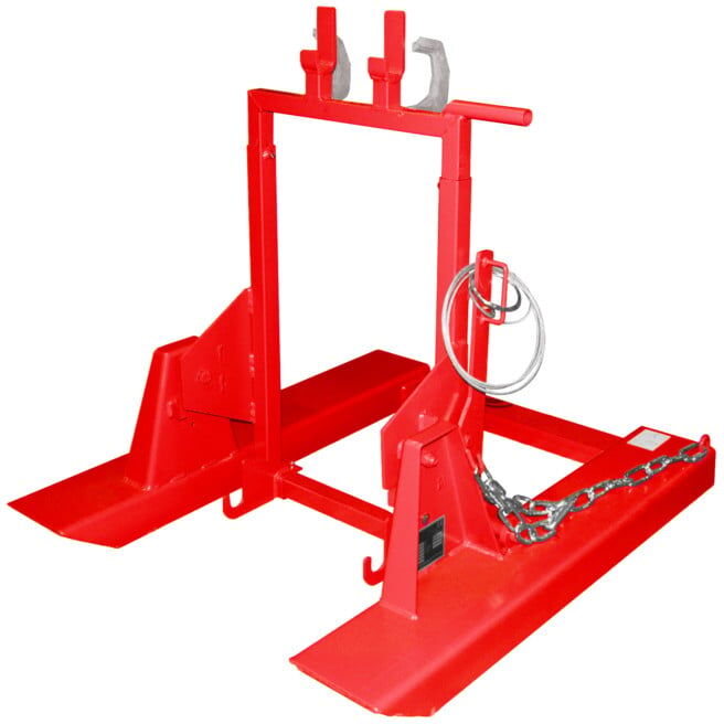 Bauer Südlohn Basculeur de poubelle MK 120, peint, rouge feu (4496-02-0000-3000)