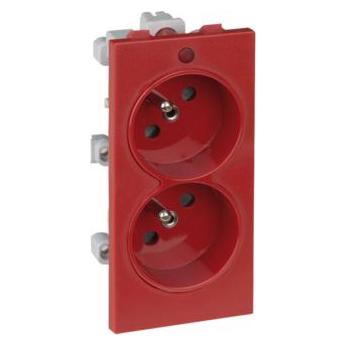 Kontakt Simon CIMA double socket with (S2/6)