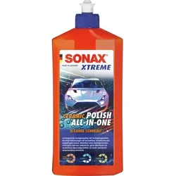 Autopolitur SONAX XTREME Ceramic Polish All-in-One 500 ml die leistungsstarke Hochglanzpolitur mit Versiegelungseffekt