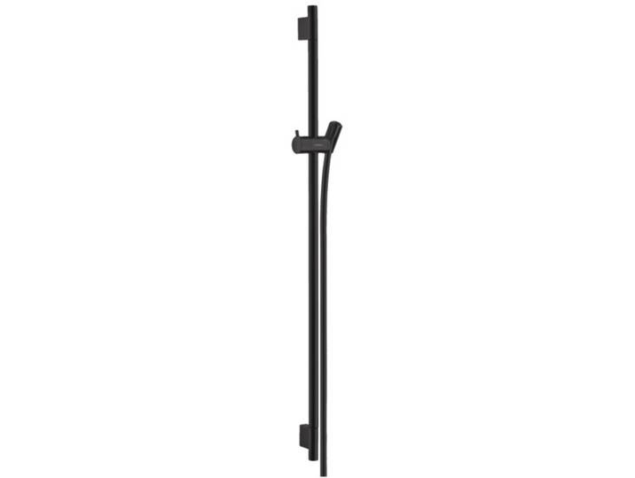 Unica Barre de douche S Puro 90 cm avec flexible de douche noir mat (28631670)