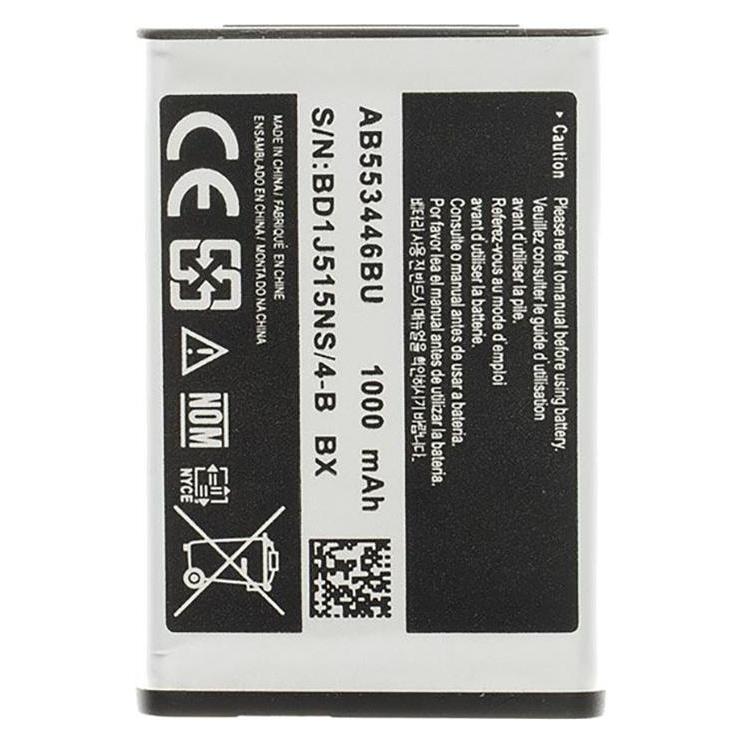 Samsung AB553446BU Battery for Li-Ion 1000mAh (OEM) (57983119842)
