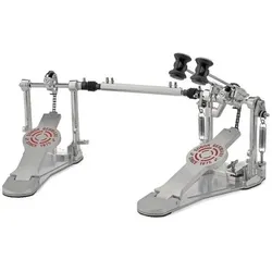 Sonor DP 2000 Bassdrum Doppelpedal, Schlagzeug, Silber