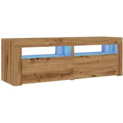 Helloshop26 - Multimedia-TV-Ständer TV-Regal Sideboard TV-Schrank Esszimmer Wohnzimmer Schlafzimmer mit LED-Beleuchtung 02_0026709