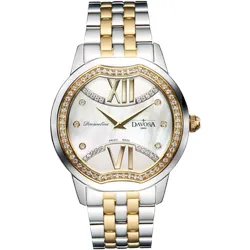 Davosa Ladies Dreamline II 168.577.15 - perlmutt weiß,gold,silber - 36mm