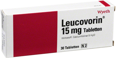 Pfizer Pharma GmbH LEUCOVORIN 15 mg Tabletten 30 St 04493100