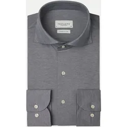 Slim-Fit Hemd mit Cutaway Grau 41
