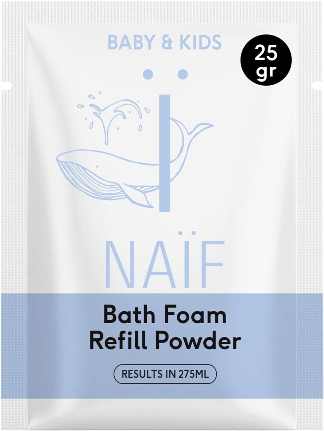 NAIF Baby & Kids Bath Foam Refill Powder 25g