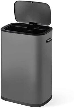 YUN Automatic Trash Can, Stainless Steel Motion Sensor Garbage Bin for Kitchen or Office