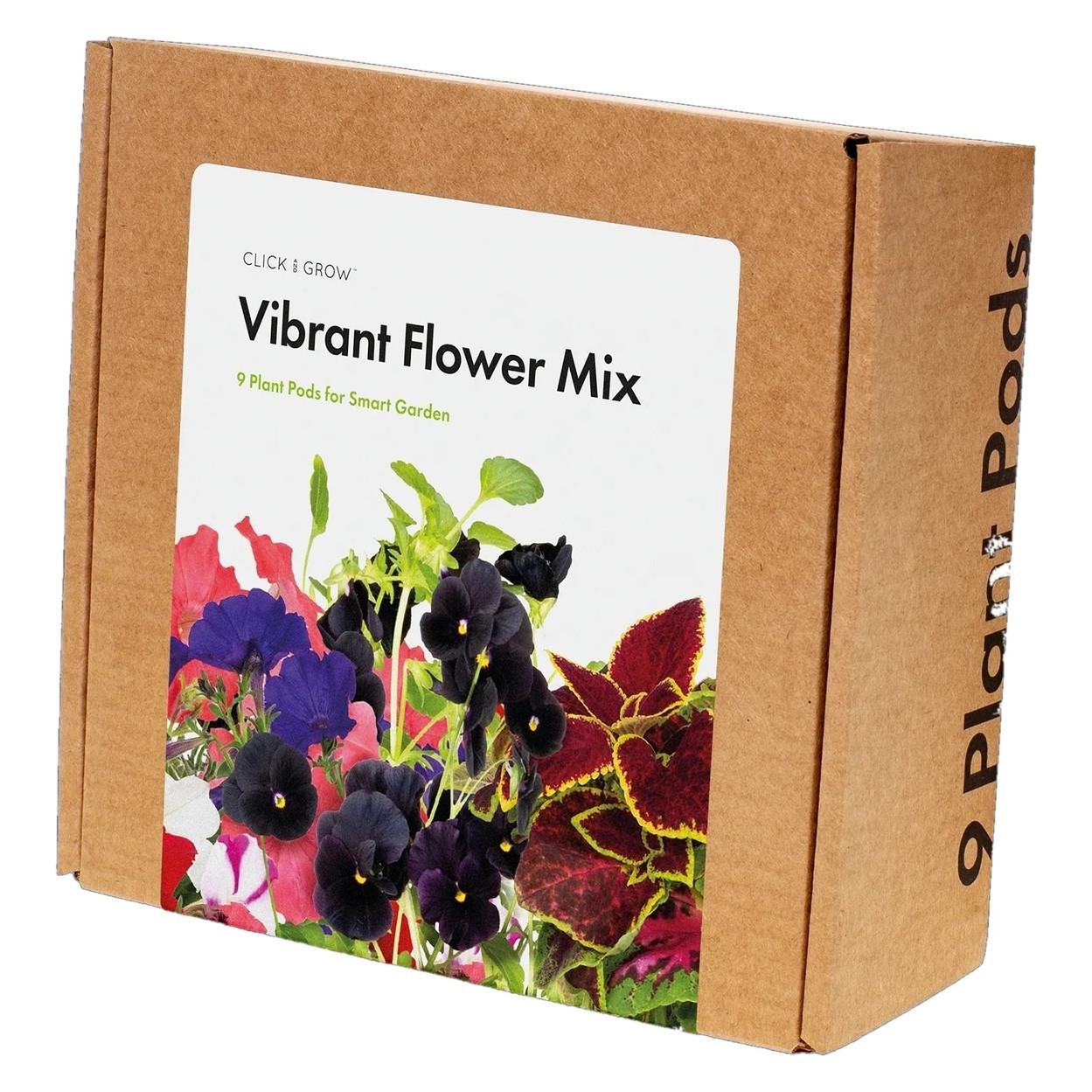 Click and Grow Smart Garden Refill 9-pack Vibrant Flower Mix (Blumensamen) (PPMVBX9)