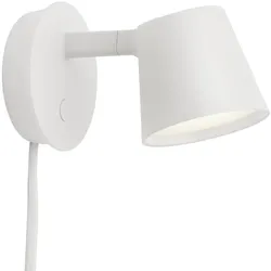 Muuto Tip LED Wandleuchte, weiß