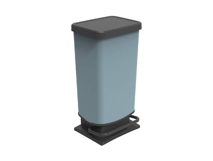 Rotho Treteimer Paso Blau 67.6 × 29.5 × 35.5 40 l