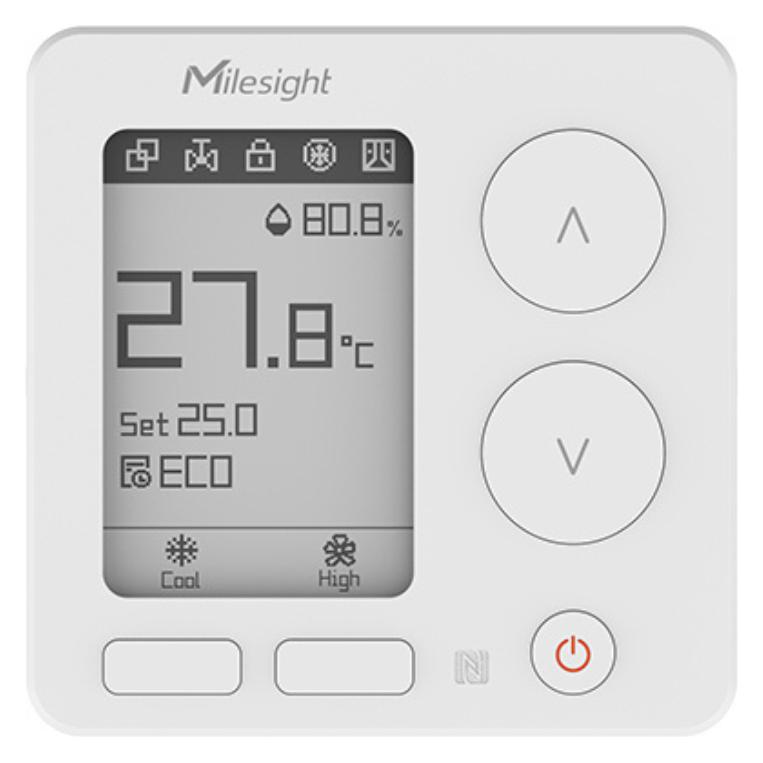 Milesight IoT Smart Fan Coil Thermostat, WT304-868M (WT304-868M)