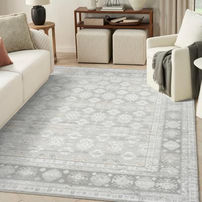 Nourison Dekor Indoor only Geometric High-Low Pile Area Rug
