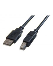 ROLINE GREEN USB 2.0 Kabel Typ A B ST/ST 0.8m Digital/Daten 0,8 m (11.44.8808)