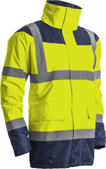 Parka matelassée haute visibilité KETA jaune fluo/marine T2XL COVERGUARD 7KETYXXL Jaune fluo