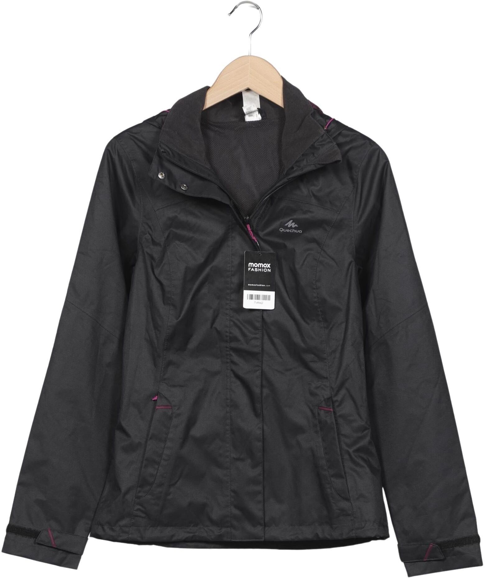 quechua Damen Jacke, Schwarz, Gr. XS, Synthetik - Second Hand
