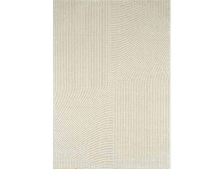 Tapis crème motif en relief- 120x160