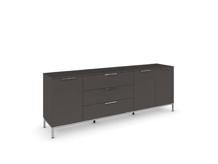Rauch Möbel Flipp, Kommode, Farbe Graphit, Breite 199 cm