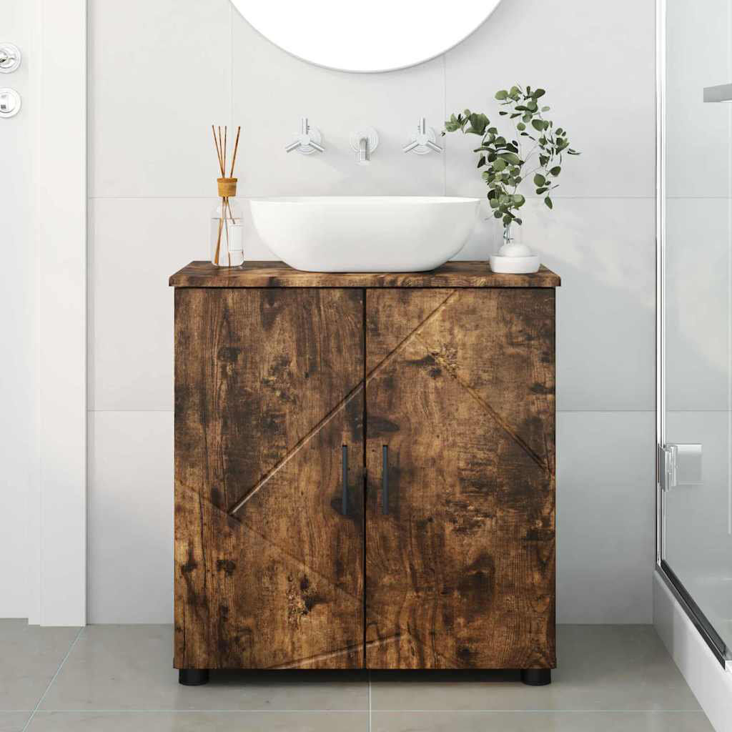 Brayden Studio Bathroom Storage Smoked Oak 61