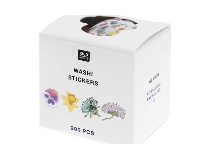 Rico Washi Sticker Blumen
