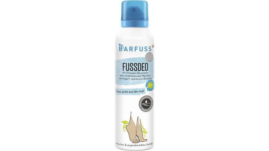 BARFUSS 24-Stunden Schutz Fußdeo 200,0 ml 2756861